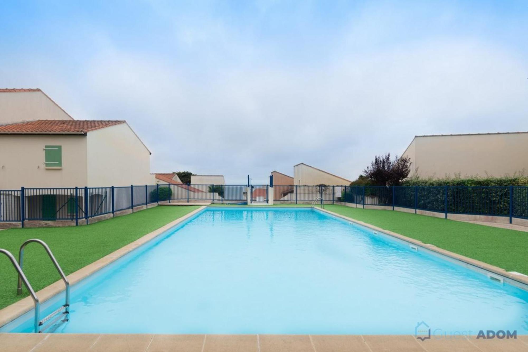 T2 Dans Une Residence Avec Piscine La Bernerie-en-Retz Exteriér fotografie